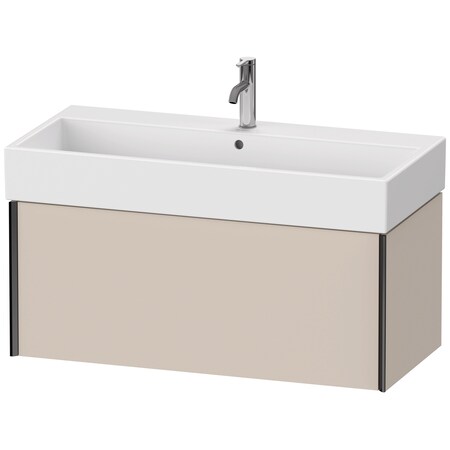 Duravit Xviu Wall-Mounted Vanity Unit Taupe Matt XV42370B291